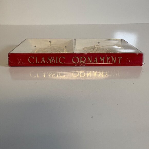 NY Landmarks 24K Gold Finish Over Brass Ornaments Ellis Island Statue of Liberty - Picture 5 of 5